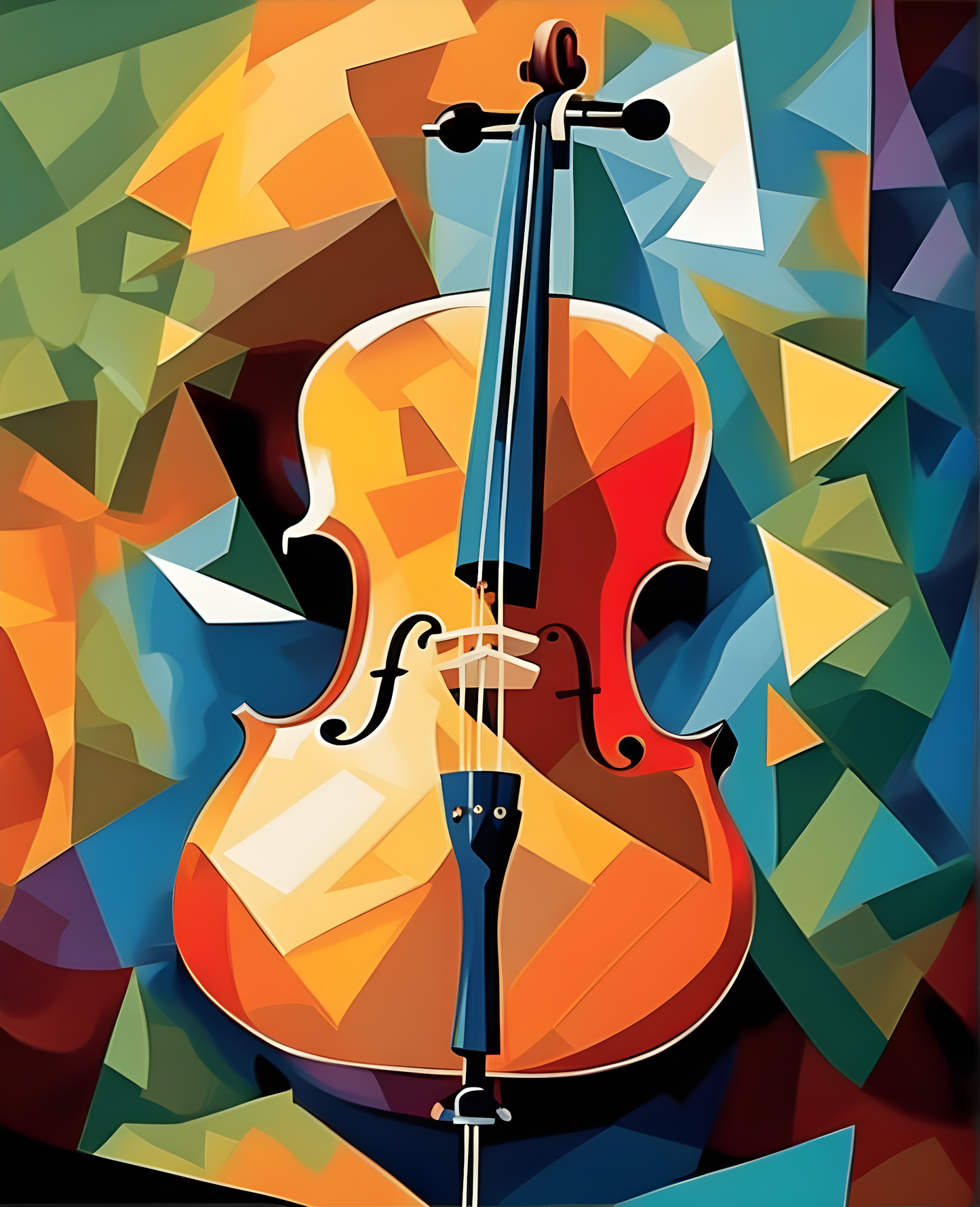 Cello Collection PD (33) - Van-Go Paint-By-Number Kit