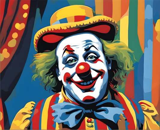 Circus Clown (2) - Van-Go Paint-By-Number Kit