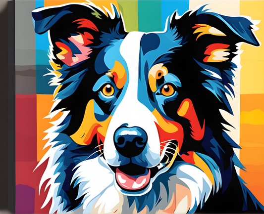 Dogs Collection PD (56) - Border Collie - Van-Go Paint-By-Number Kit
