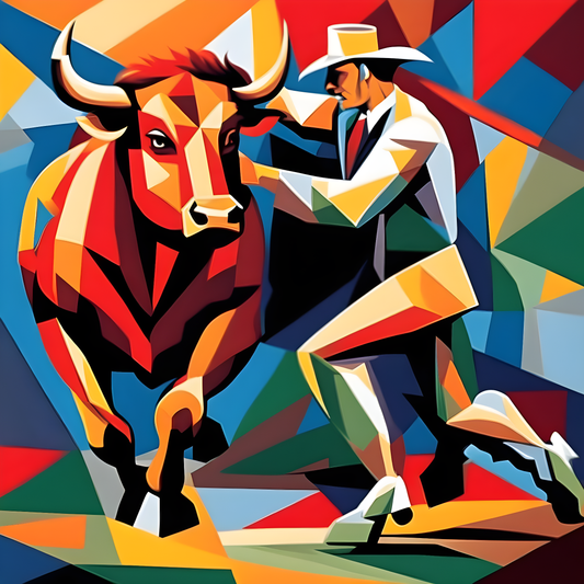 Corrida with Dangerous Opponent - Van-Go Paint-By-Number Kit