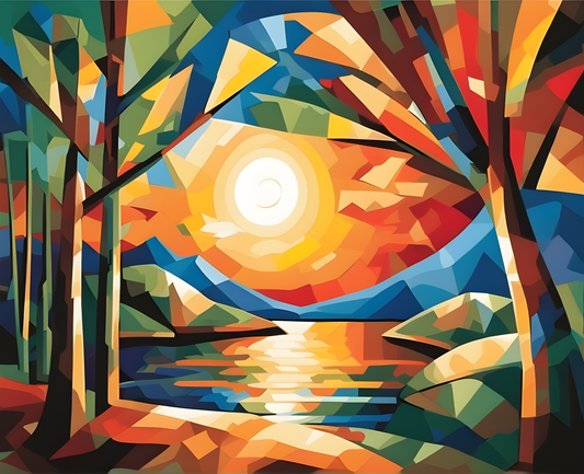 Daybreak (2) - Van-Go Paint-By-Number Kit