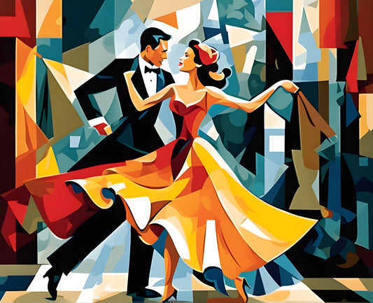 Delightful Waltz PD - Van-Go Paint-By-Number Kit
