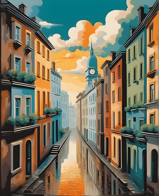 Dream City (2) - Van-Go Paint-By-Number Kit