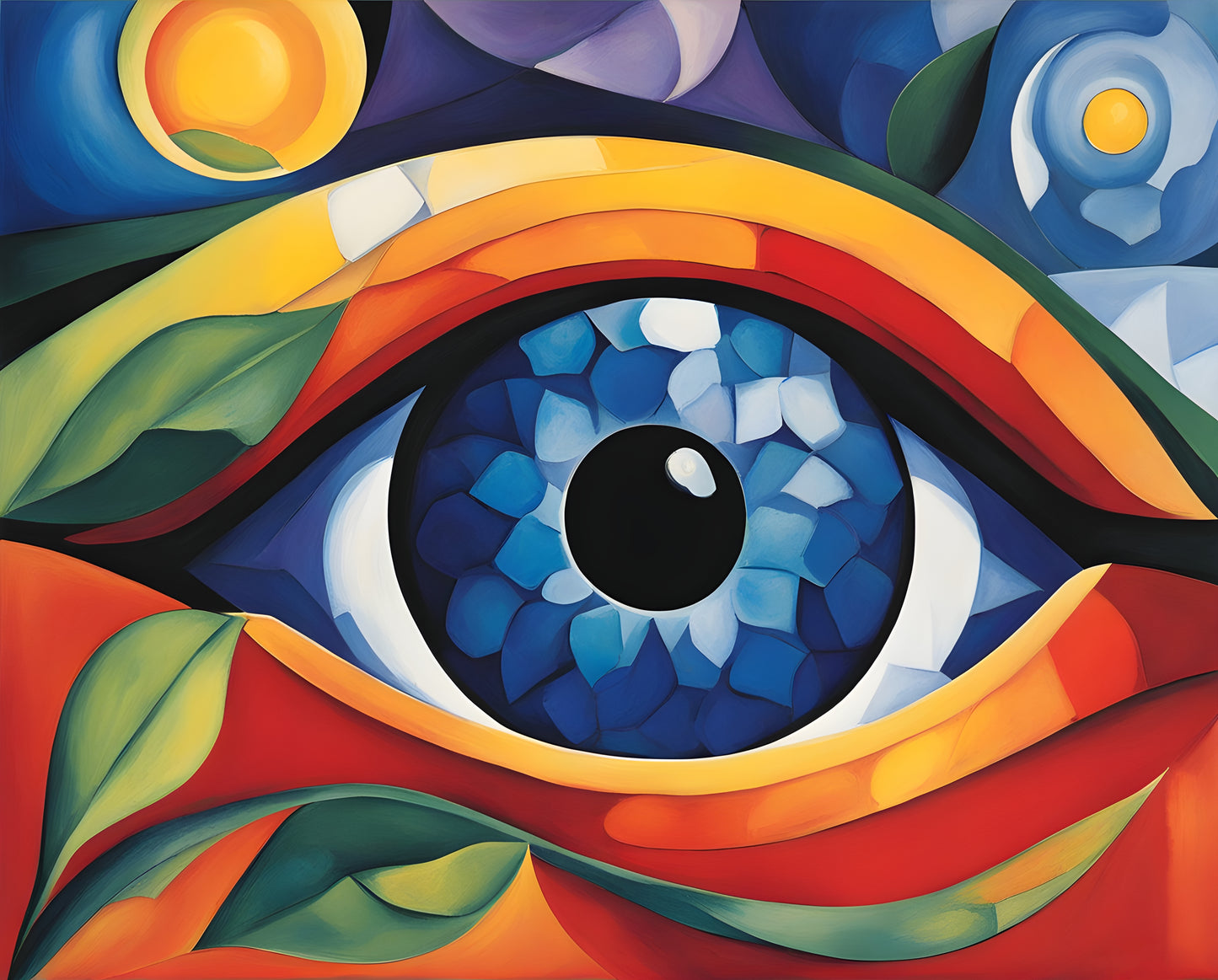 False Mirror (1) - Van-Go Paint-By-Number Kit