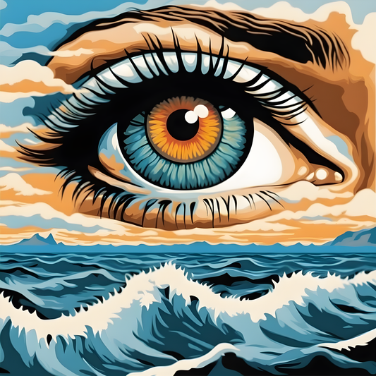 Eye Ocean - Van-Go Paint-By-Number Kit
