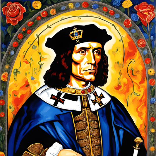 Royal Portrait PD (57) - King Richard III of England - Van-Go Paint-By-Number Kit