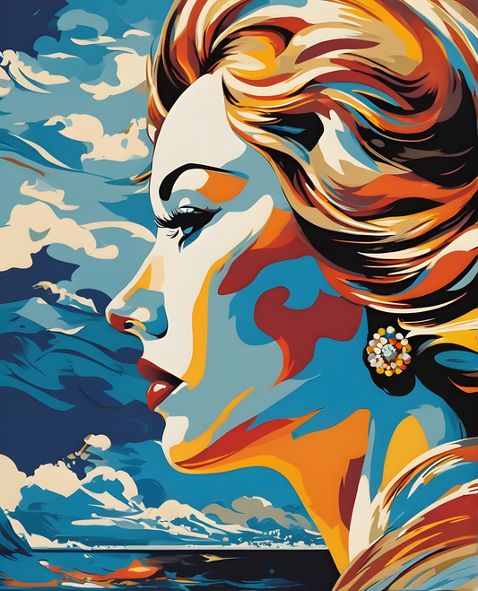 Lady Memories PD (2) - Van-Go Paint-By-Number Kit