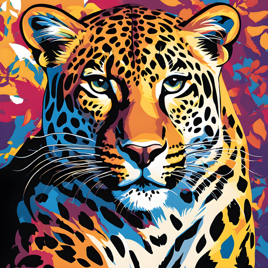 Leopard PD (1) - Van-Go Paint-By-Number Kit