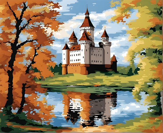 Castles OD - Mir Castle, Belarus (59) - Van-Go Paint-By-Number Kit