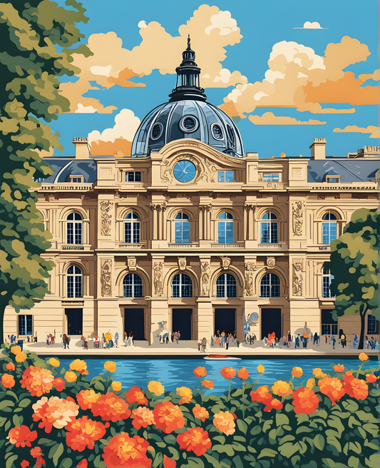 Paris Collection OD (33) - Musée d’Orsay - Van-Go Paint-By-Number Kit