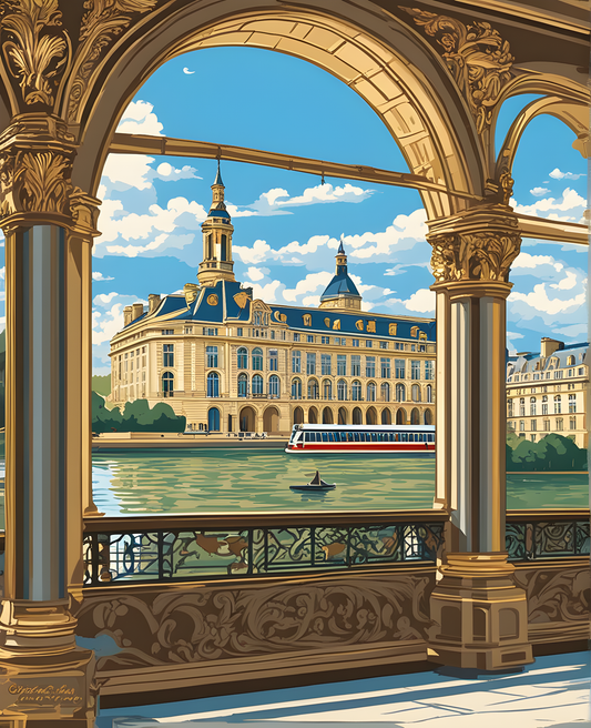Paris Collection OD (32) - Musée d’Orsay - Van-Go Paint-By-Number Kit