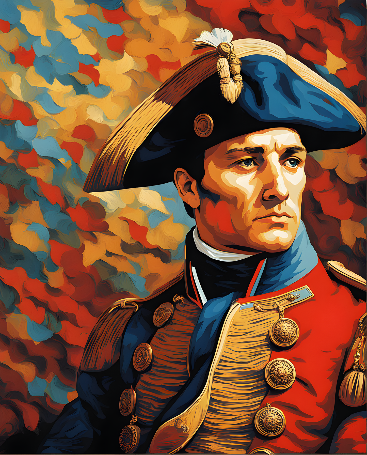 Napoleon Bonaparte Portrait (1) - Van-Go Paint-By-Number Kit