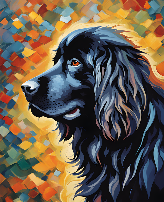 Newfoundland Dog PD (5) - Van-Go Paint-By-Number Kit