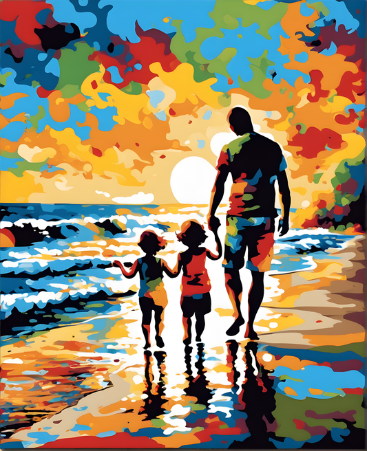 Peaceful Lesson (3) - Van-Go Paint-By-Number Kit