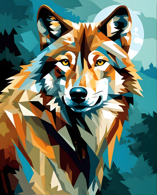 Wolves Collection PD (3) - Van-Go Paint-By-Number Kit