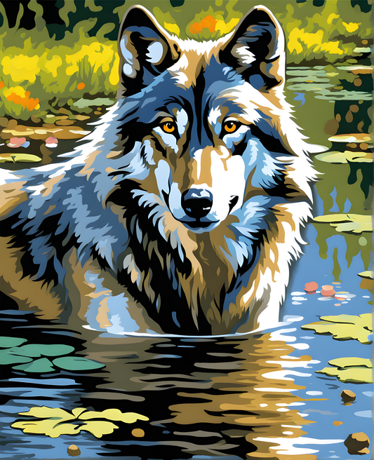 Wolves Collection PD (31) - Van-Go Paint-By-Number Kit