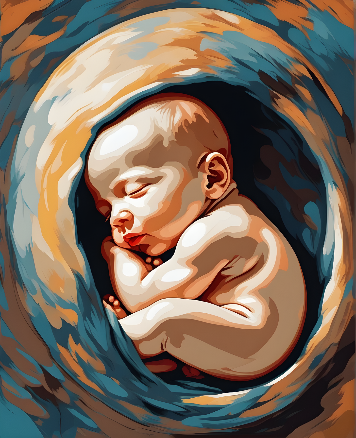 Life Before Birth (3) - Van-Go Paint-By-Number Kit