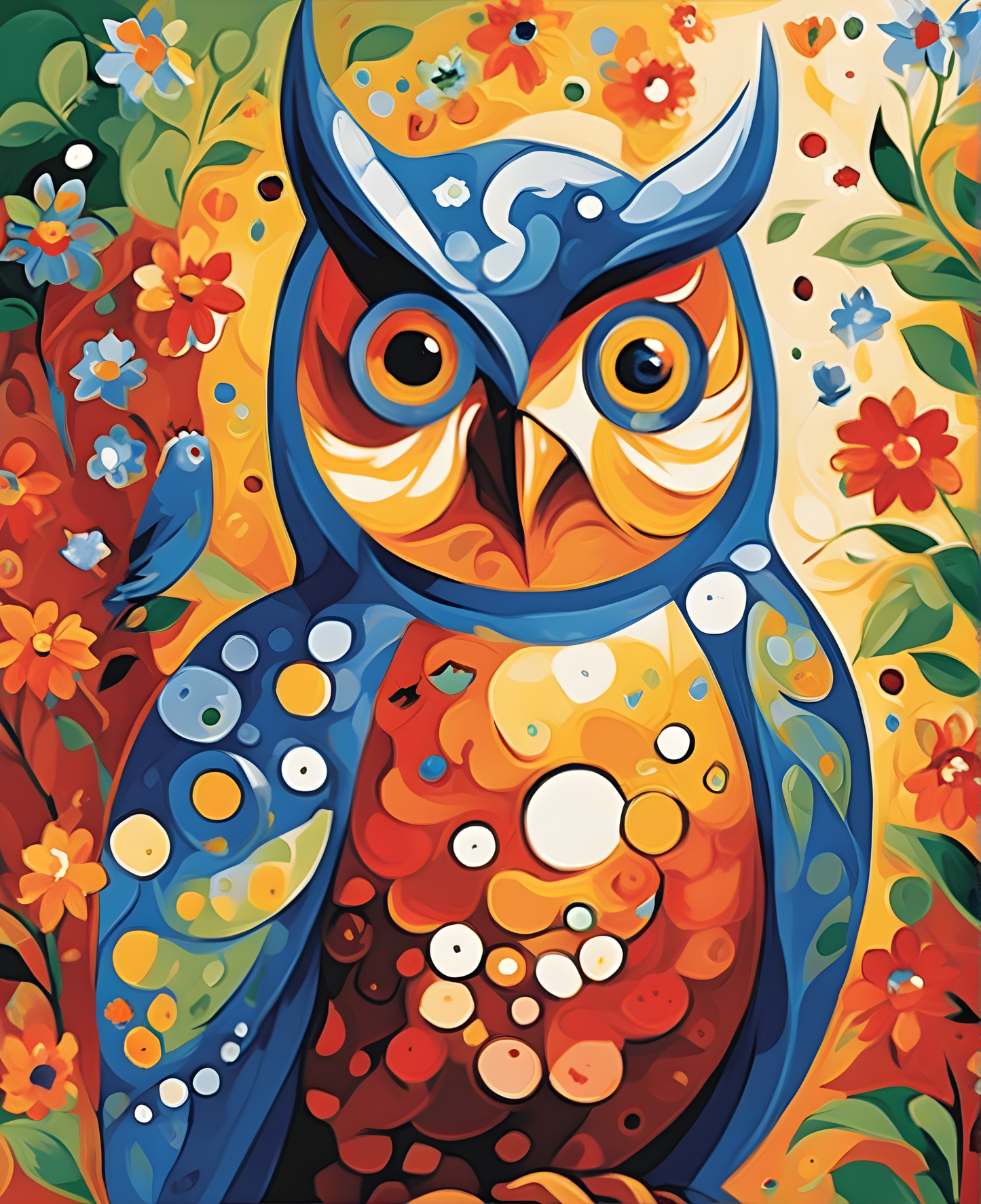 A Hoot (2) - Van-Go Paint-By-Number Kit