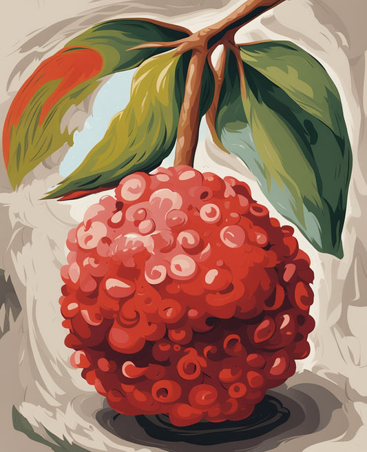 A Lychee (2) - Van-Go Paint-By-Number Kit