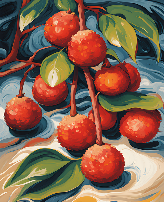 A Lychee (1) - Van-Go Paint-By-Number Kit
