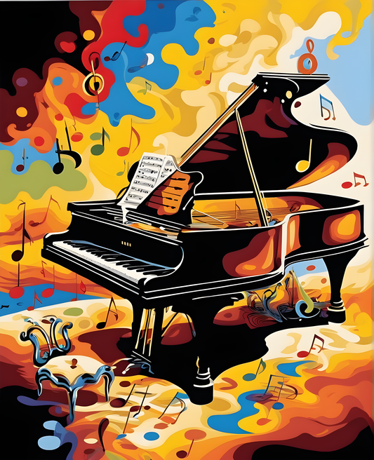 Musical ecstasy (7) - Van-Go Paint-By-Number Kit