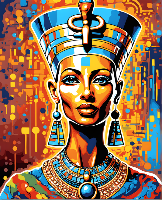 Nefertiti - PD (5) - Van-Go Paint-By-Number Kit