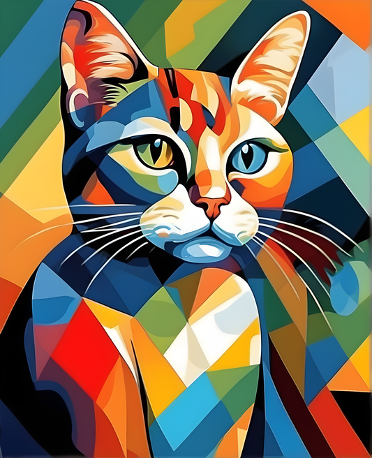 Cats Collection PD (43) - Van-Go Paint-By-Number Kit