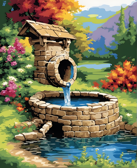 A Well (1) - Van-Go Paint-By-Number Kit