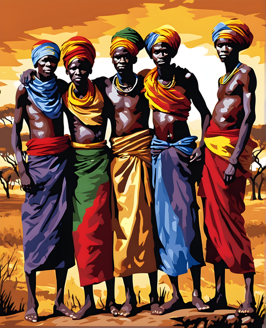 Porters - Van-Go Paint-By-Number Kit