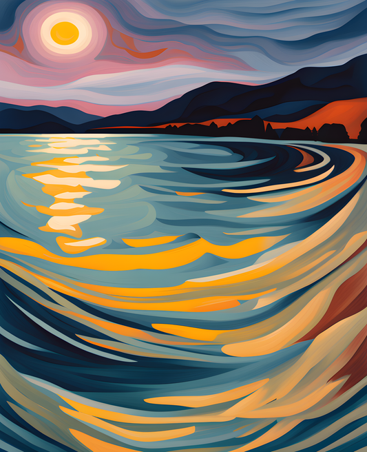 Afterglow (8) - Van-Go Paint-By-Number Kit