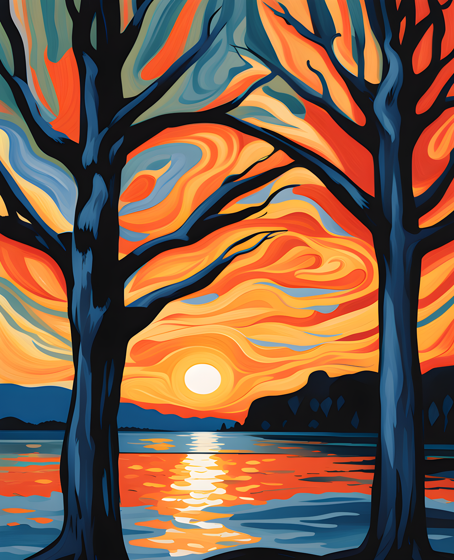 Afterglow (9) - Van-Go Paint-By-Number Kit