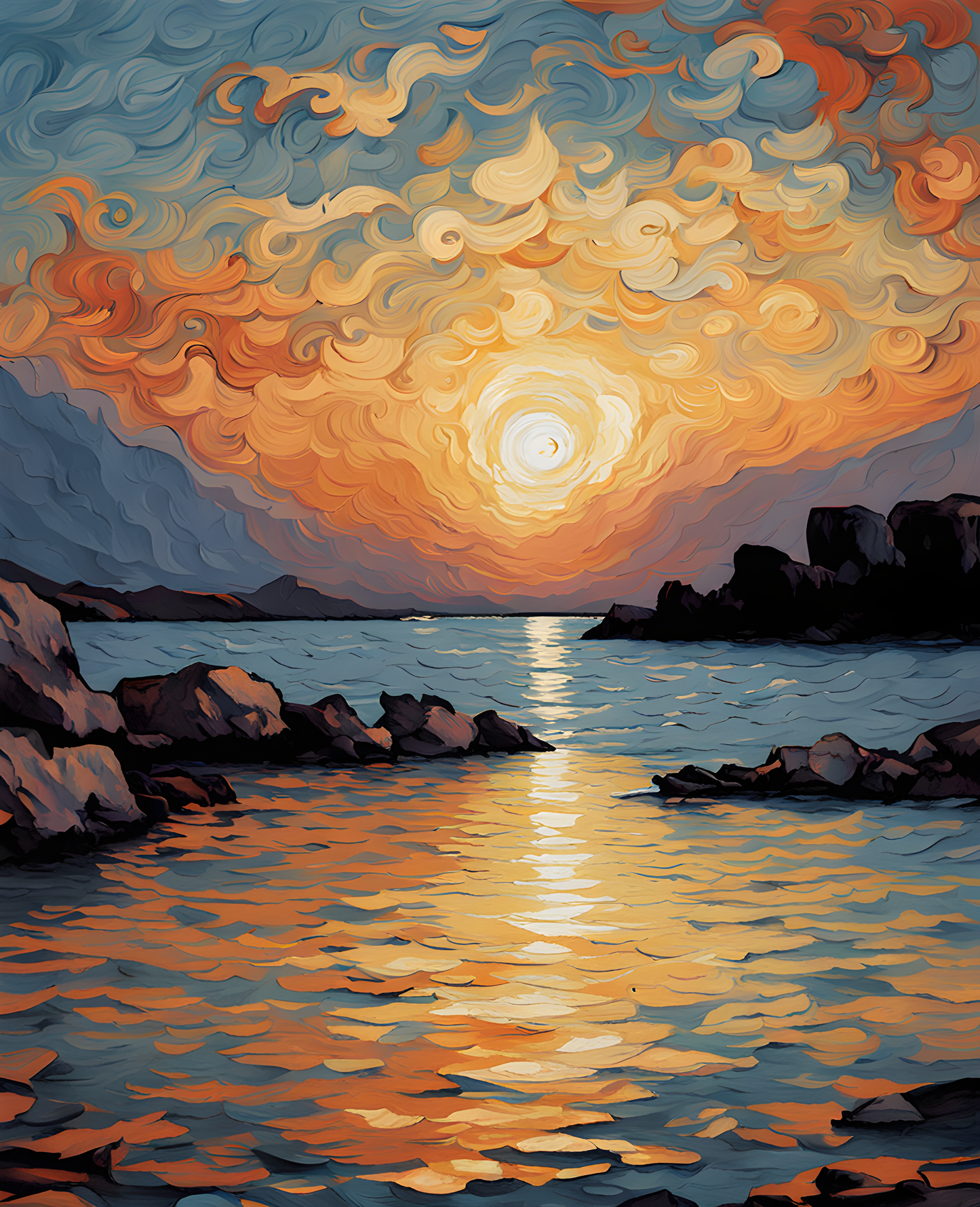 Afterglow (13) - Van-Go Paint-By-Number Kit