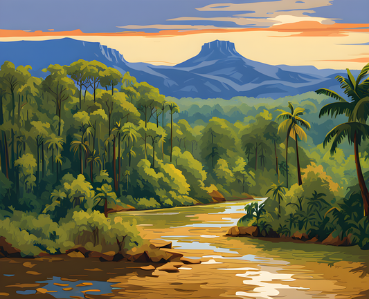 Cuba Collection (12) - Alejandro de Humboldt National Park - Van-Go Paint-By-Number Kit