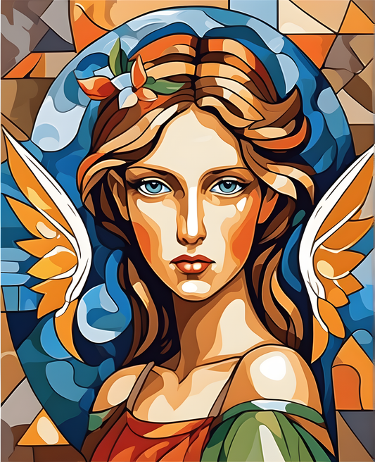 Angel Fantasy (1) - Van-Go Paint-By-Number Kit