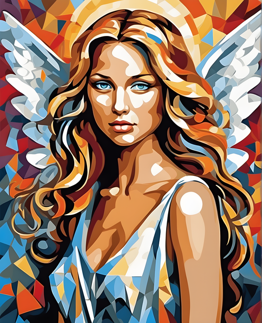 Angel Fantasy (3) - Van-Go Paint-By-Number Kit