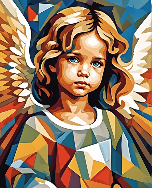 Angel Girl - Van-Go Paint-By-Number Kit