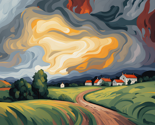 Approaching Storm (1) - Van-Go Paint-By-Number Kit