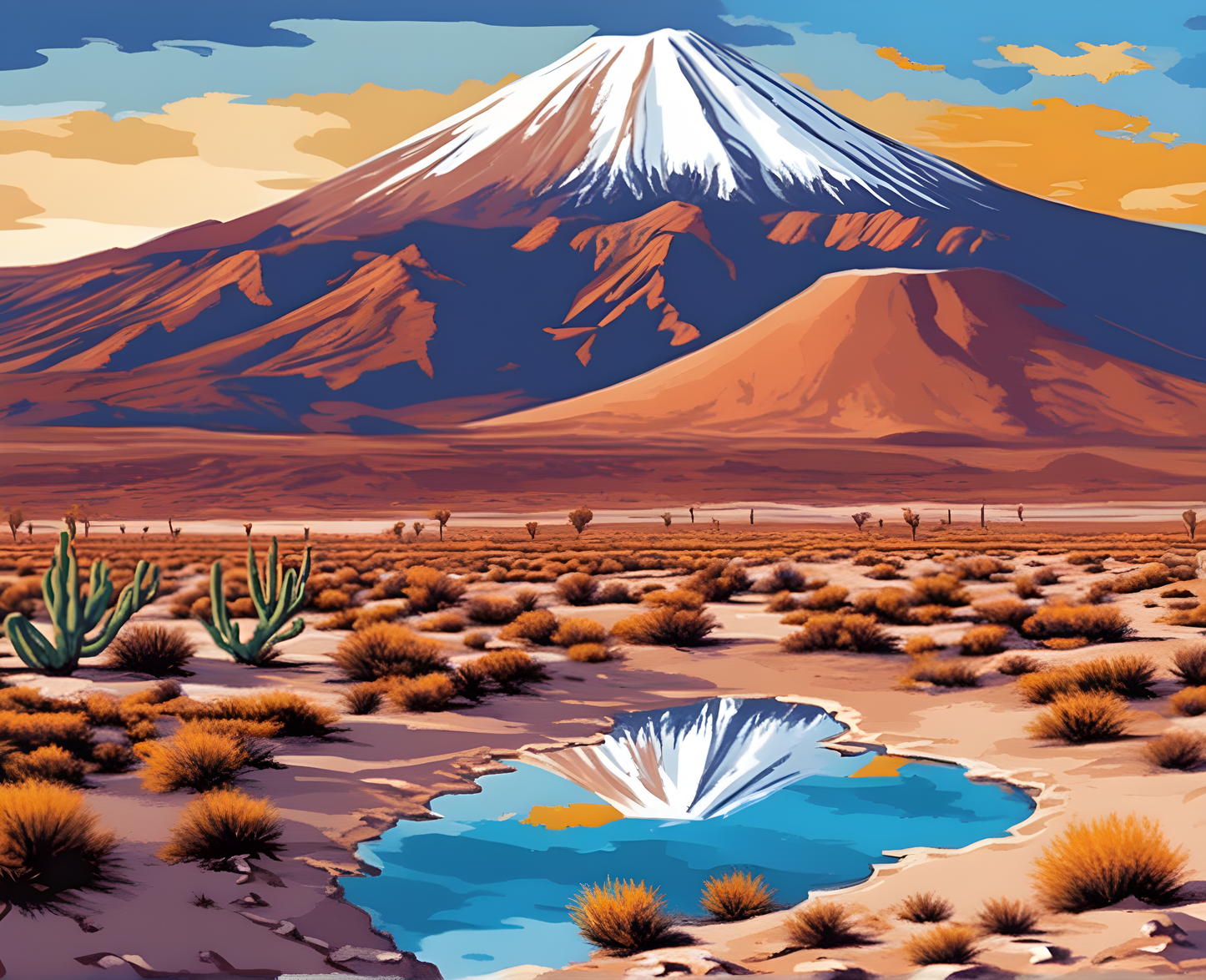 Amazing Places OD (202) - Atacama Desert, Chile - Van-Go Paint-By-Number Kit