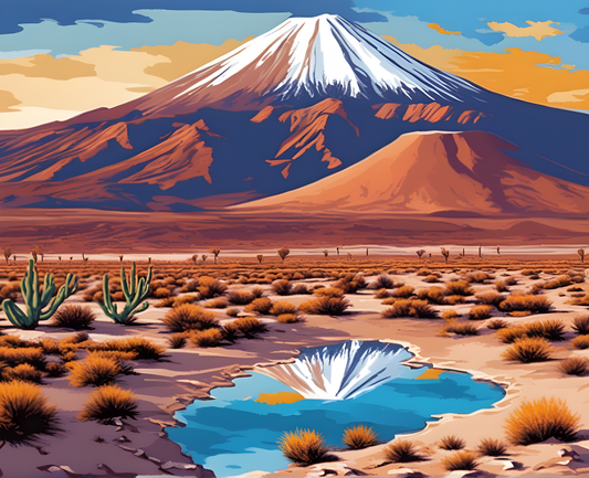 Amazing Places OD (202) - Atacama Desert, Chile - Van-Go Paint-By-Number Kit