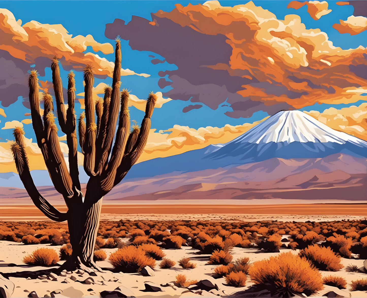 Amazing Places OD (203) - Atacama Desert, Chile - Van-Go Paint-By-Number Kit