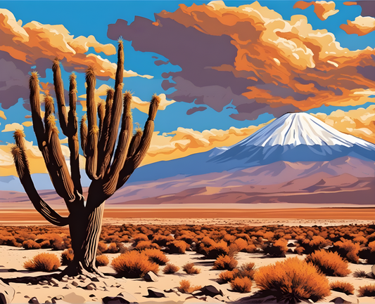 Amazing Places OD (203) - Atacama Desert, Chile - Van-Go Paint-By-Number Kit