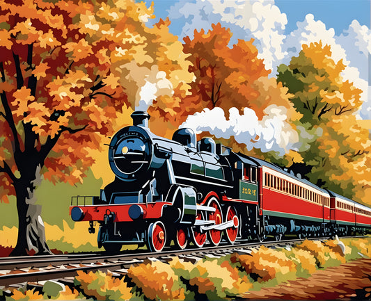 Autumn Express PD - Van-Go Paint-By-Number Kit