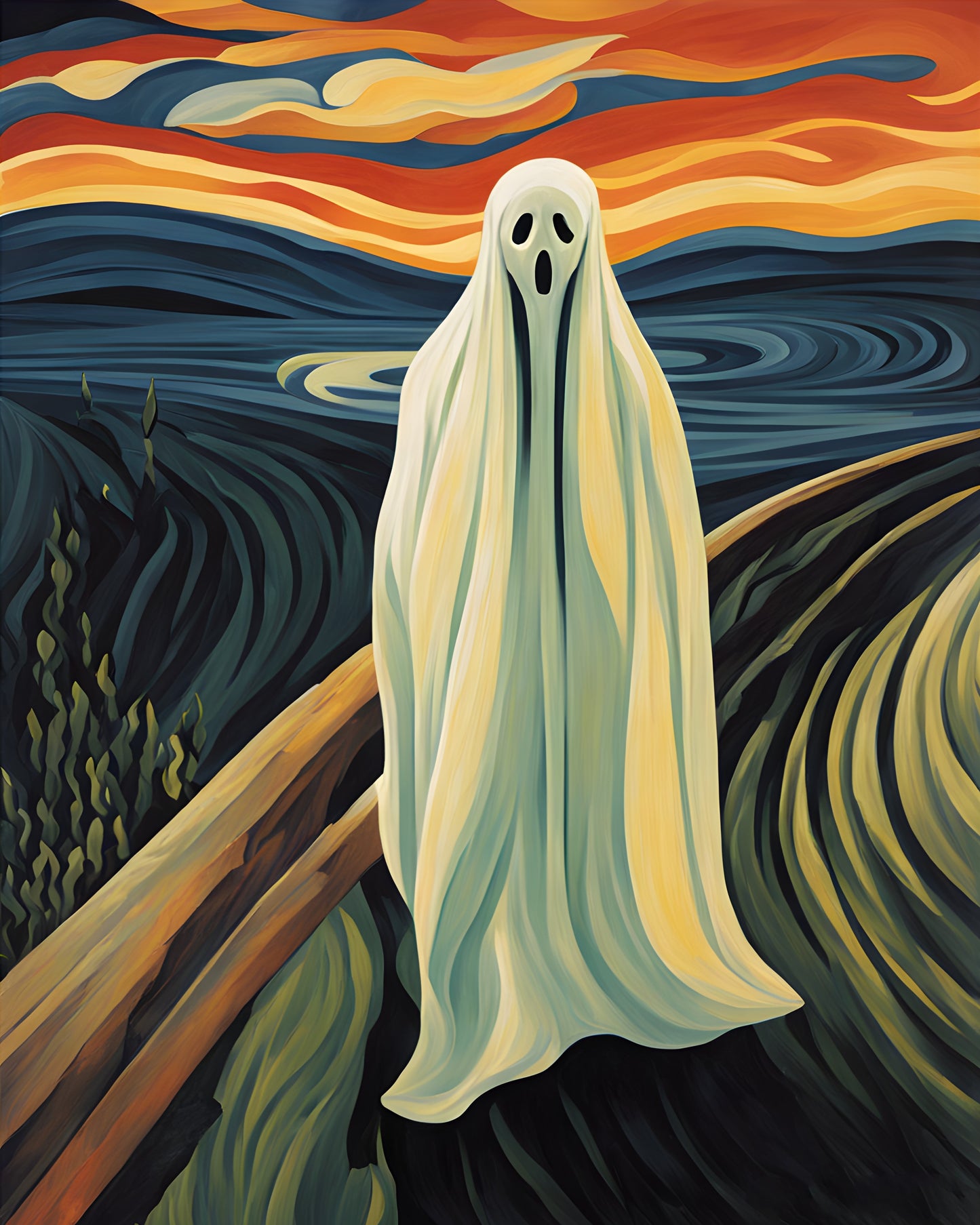 Awoken Ghost - Van-Go Paint-By-Number Kit