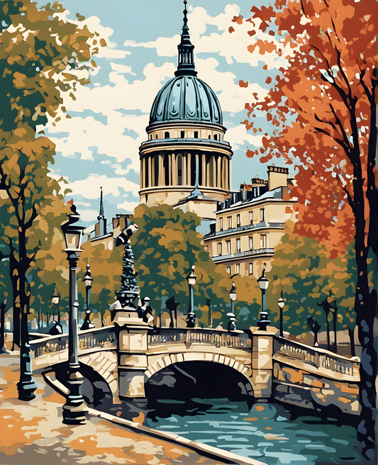 Paris Collection OD (61) - Van-Go Paint-By-Number Kit