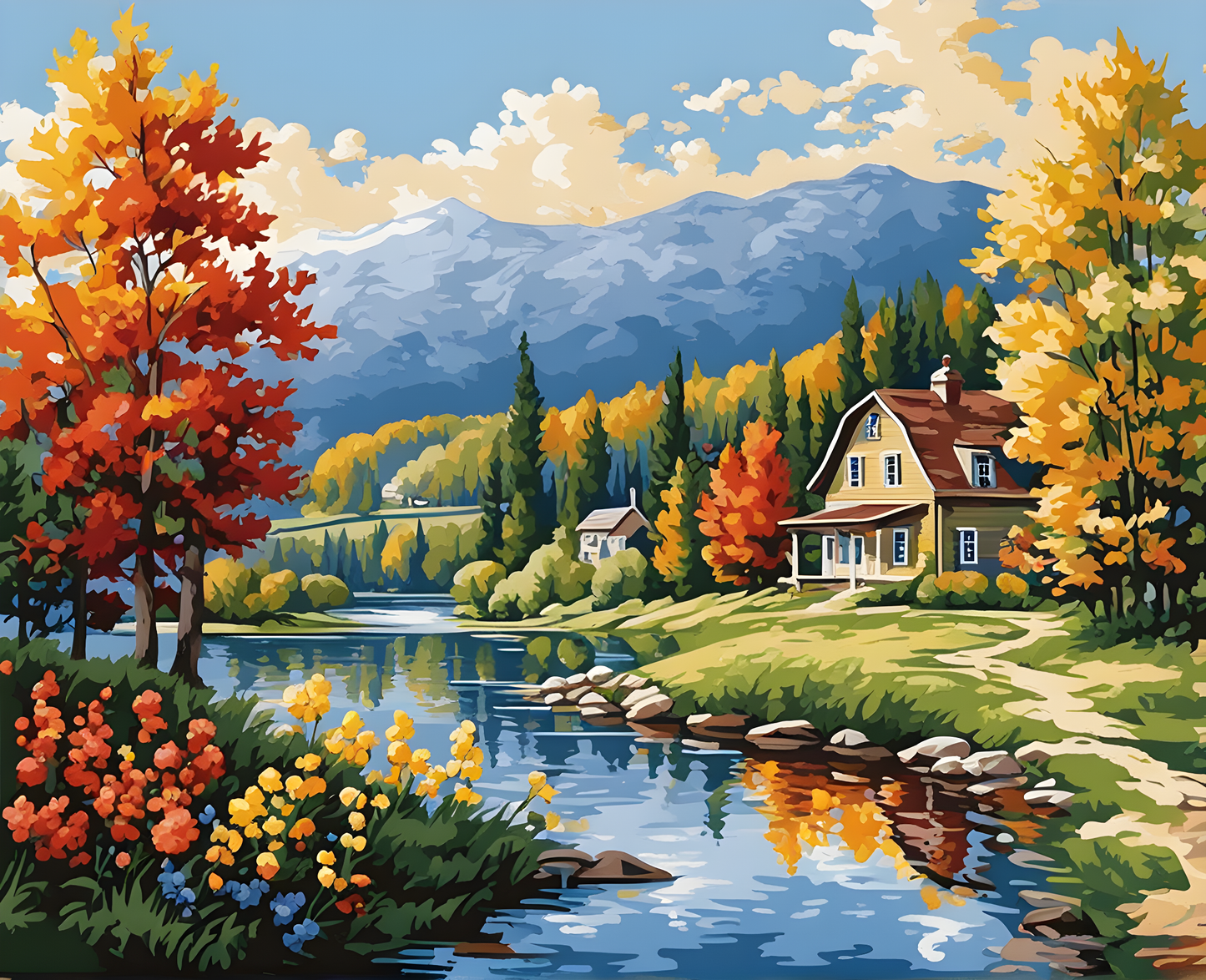 Bessarabian Summer (PD) - Van-Go Paint-By-Number Kit