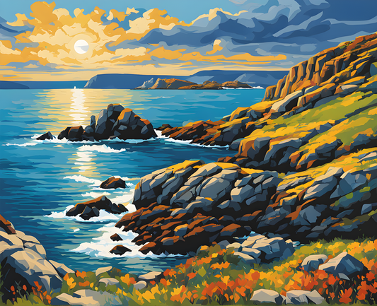 Canada Collection - Bonavista Peninsula, Newfoundland (48) - Van-Go Paint-By-Number Kit