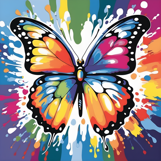 BUTTERFLY EFFECT - Van-Go Paint-By-Number Kit