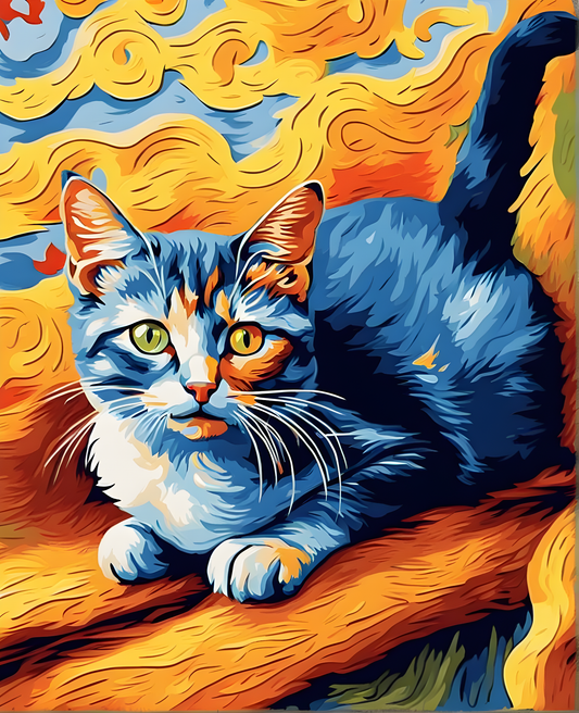 Cats Collection PD (72) - Van-Go Paint-By-Number Kit