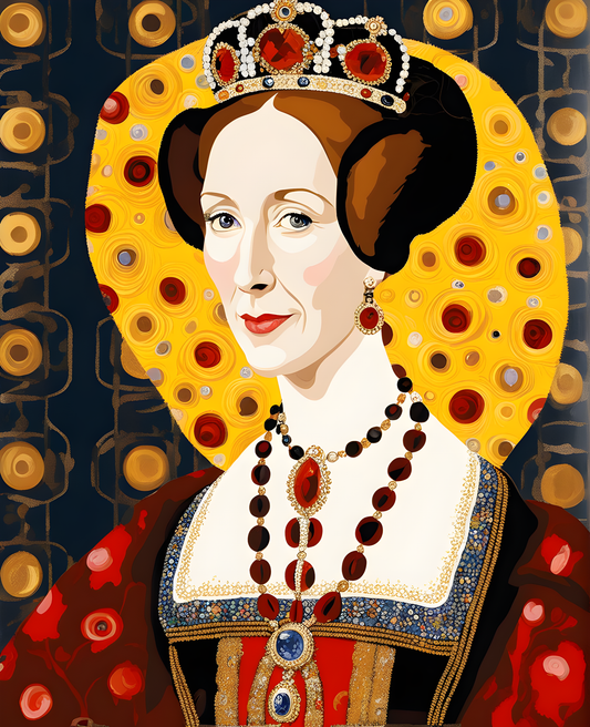 Royal Portrait PD (39) - Catherine Parr, Queen of England - Van-Go Paint-By-Number Kit