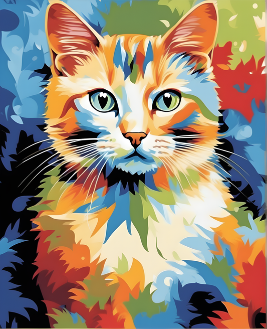 Cats Collection PD (21) - Van-Go Paint-By-Number Kit